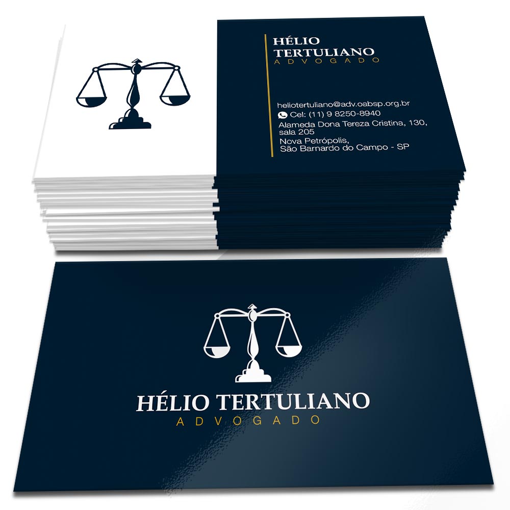 Cartão de Visita Hélio