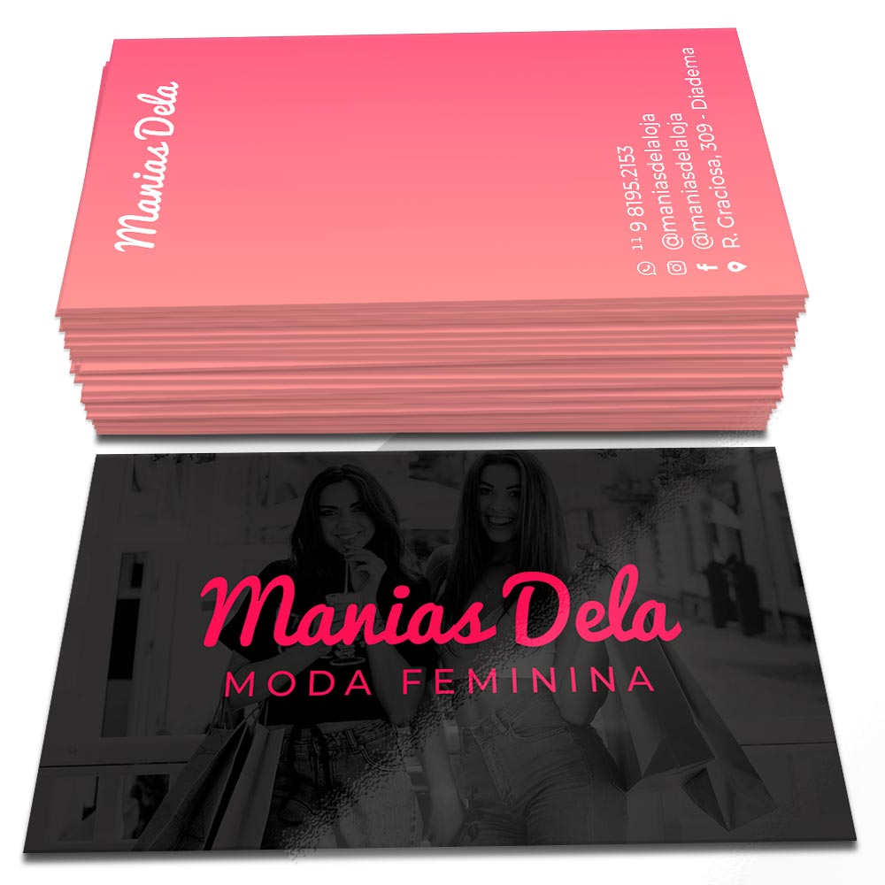 Cartão de Visita Manias