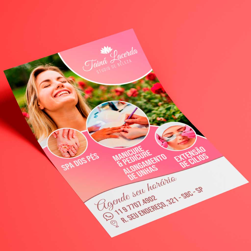Flyer Taina Lacerda