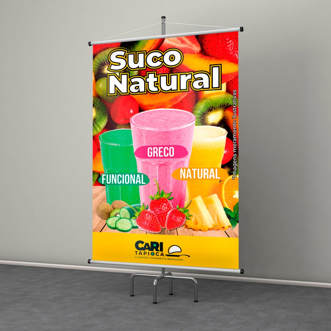 Banner Suco Natural